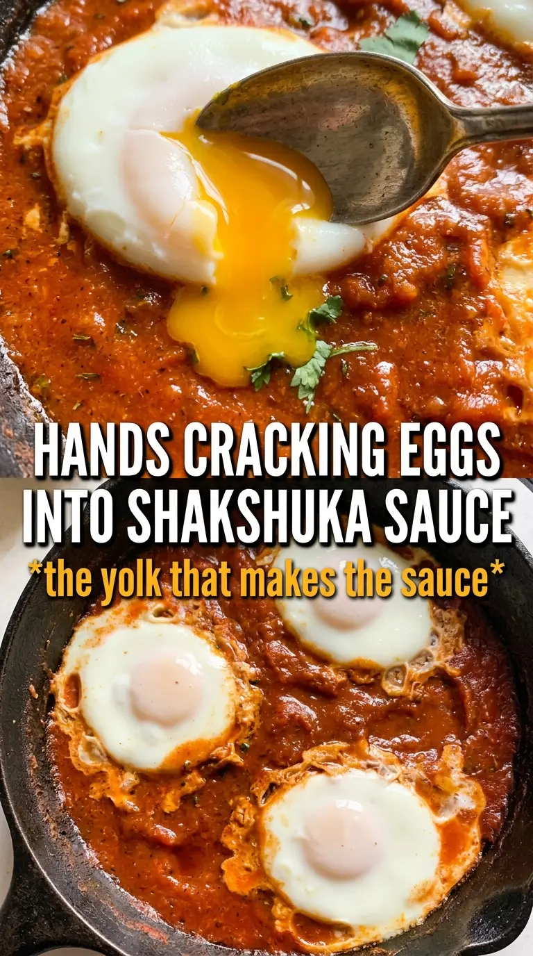 Pumpkin Shakshuka vibrant skillet eggs feta
