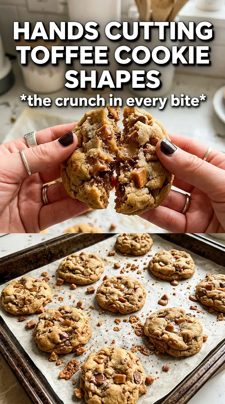 Pumpkin spice toffee rollout cookies, spiced, glazed